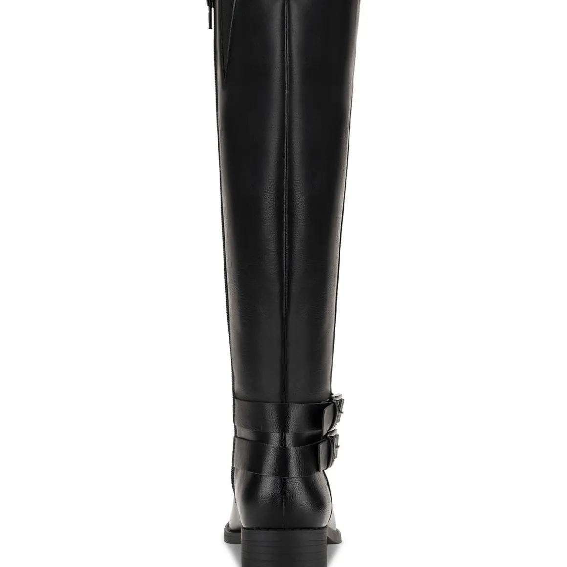 Maliaa Faux Leather Riding Knee-High Boots