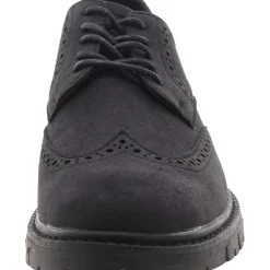 Manti Faux Leather Wing Tip Oxfords