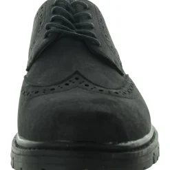 Manti Faux Leather Wing Tip Oxfords