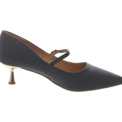 Manza Faux Leather Pointed Toe Mary Jane Heels