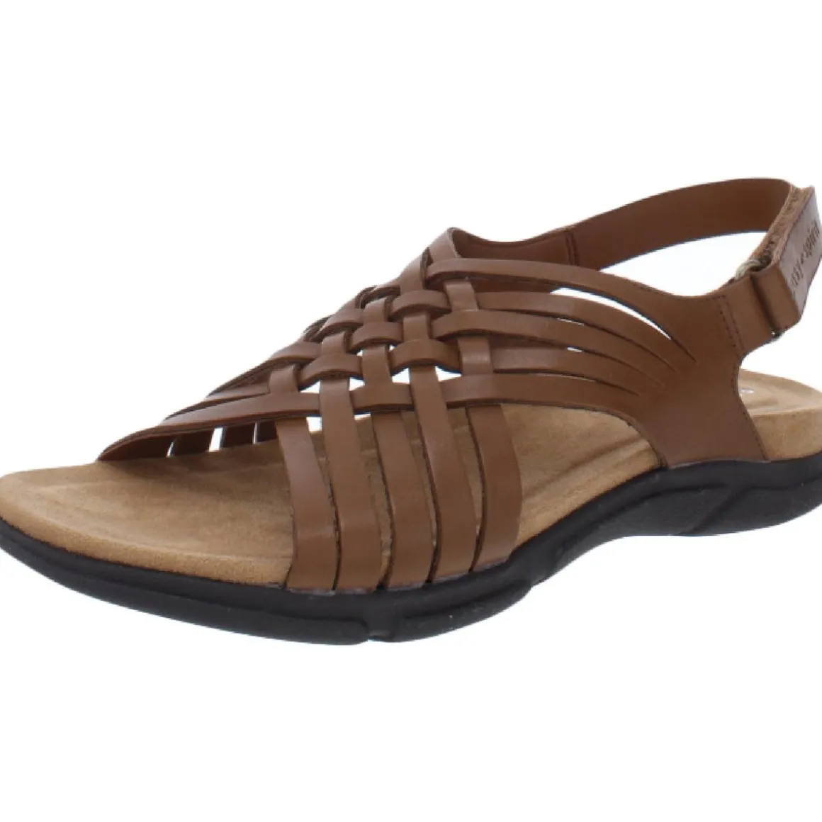 Mar Leather Slingback Flat Sandals