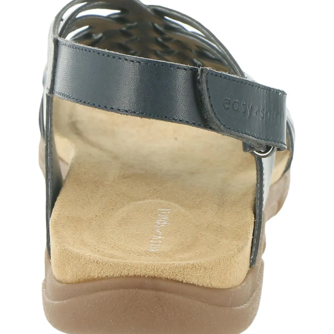 Mar Leather Slingback Flat Sandals