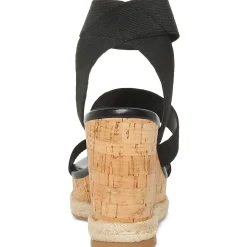 Marandaa Slip On Strappy Wedge Sandals
