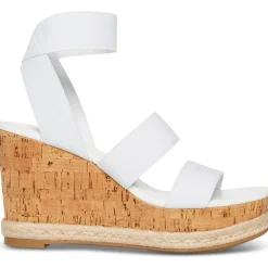 Marandaa Slip On Strappy Wedge Sandals