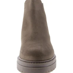 Marceline Suede Block Heel Ankle Boots