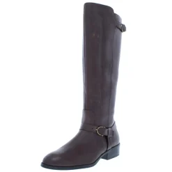Margarite Leather Knee High Riding Boots