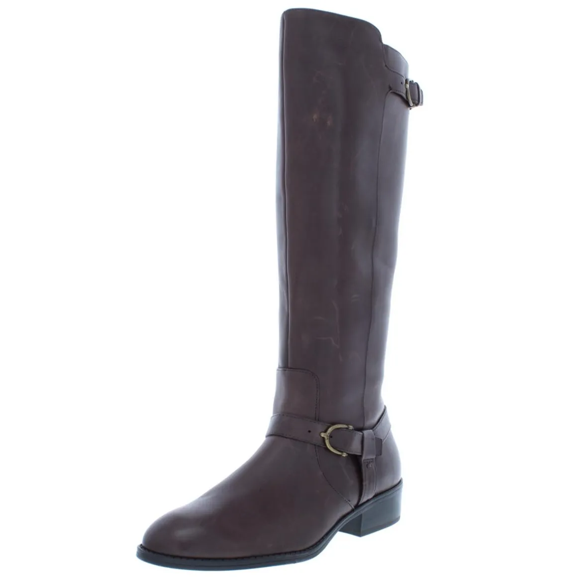 Margarite Leather Knee High Riding Boots