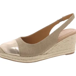 Margie Espadrilles Closed Toe Slingback Sandals