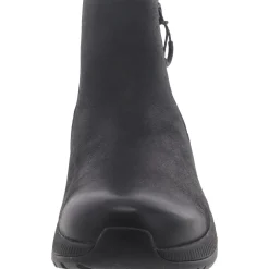 MARGO Leather Round toe Ankle Boots