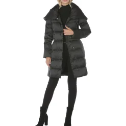 Margot Quilted Mid-Length Down Fill Winter Puffer Coat