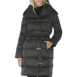 Margot Quilted Mid-Length Down Fill Winter Puffer Coat