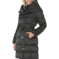 Margot Quilted Mid-Length Down Fill Winter Puffer Coat