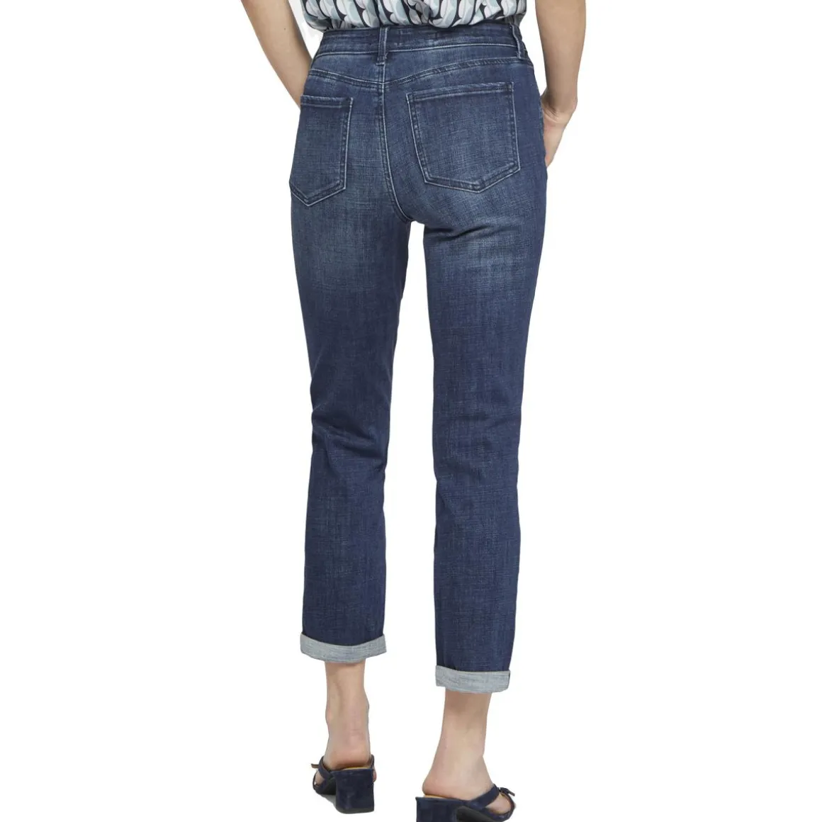 Margot Girlfriend Denim Light Wash Straight Leg Jeans