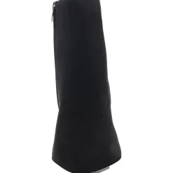 Maribu Pointed Toe Block Heel Ankle Boots