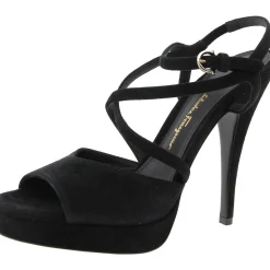 MARIKA Block Heel Ankle Strap