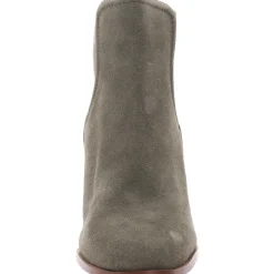 Marika Suede Block Heel Chelsea Boots