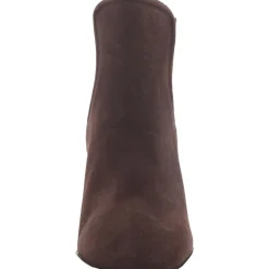 Marika Suede Block Heel Chelsea Boots