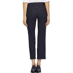 Marilyn Braided Denim Straight Leg Jeans