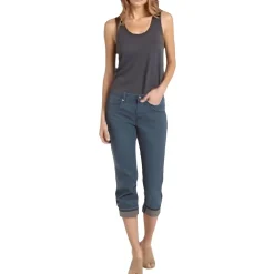 Marilyn Cuffed Denim Cropped Jeans