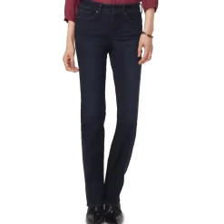 Marilyn Denim Mid-Rise Straight Leg Jeans