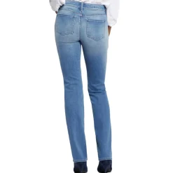 Marilyn Denim Mid-Rise Straight Leg Jeans