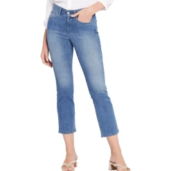 Marilyn Mid-Rise Ankle Straight Leg Jeans