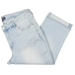 Marilyn Mid-Rise Cropped Straight Leg Jeans