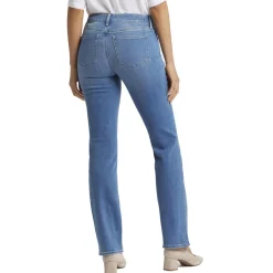 Marilyn Mid-Rise Stretch Straight Leg Jeans