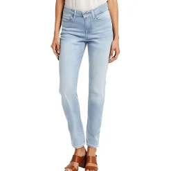 Marilyn Mid-Rise Stretch Straight Leg Jeans