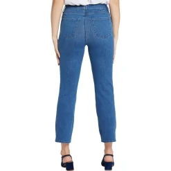 Marilyn Pocket Denim Straight Leg Jeans