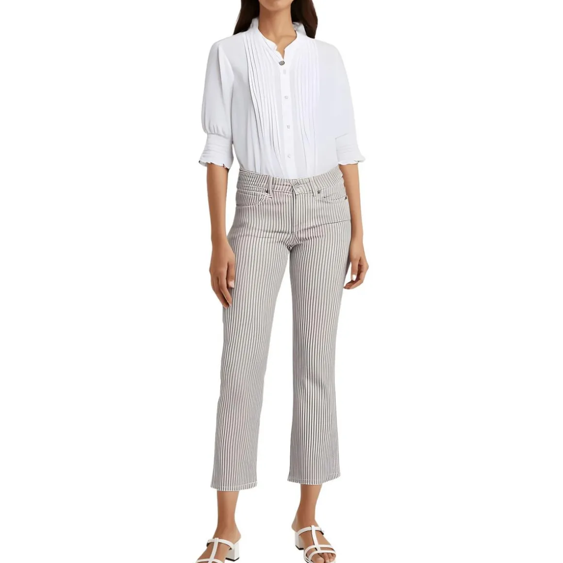 Marilyn Straight Denim Ankle Jeans