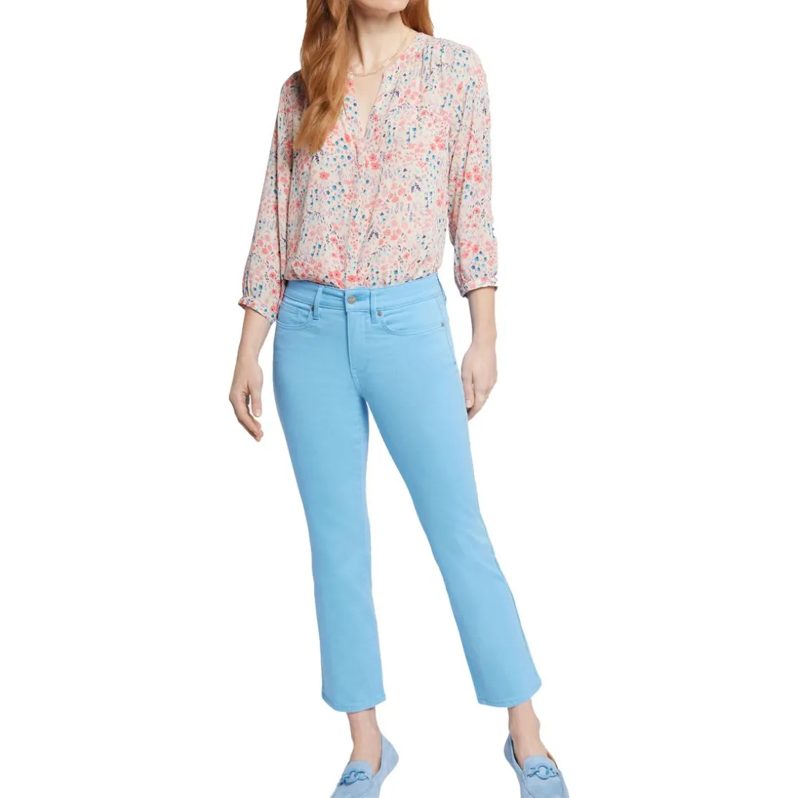 Marilyn Straight Denim Ankle Jeans