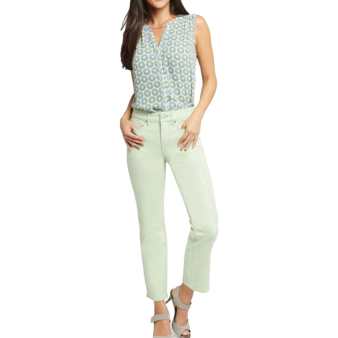 Marilyn Straight Denim Ankle Jeans