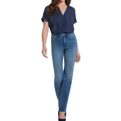 Marilyn Tummy Slimming Denim Straight Leg Jeans