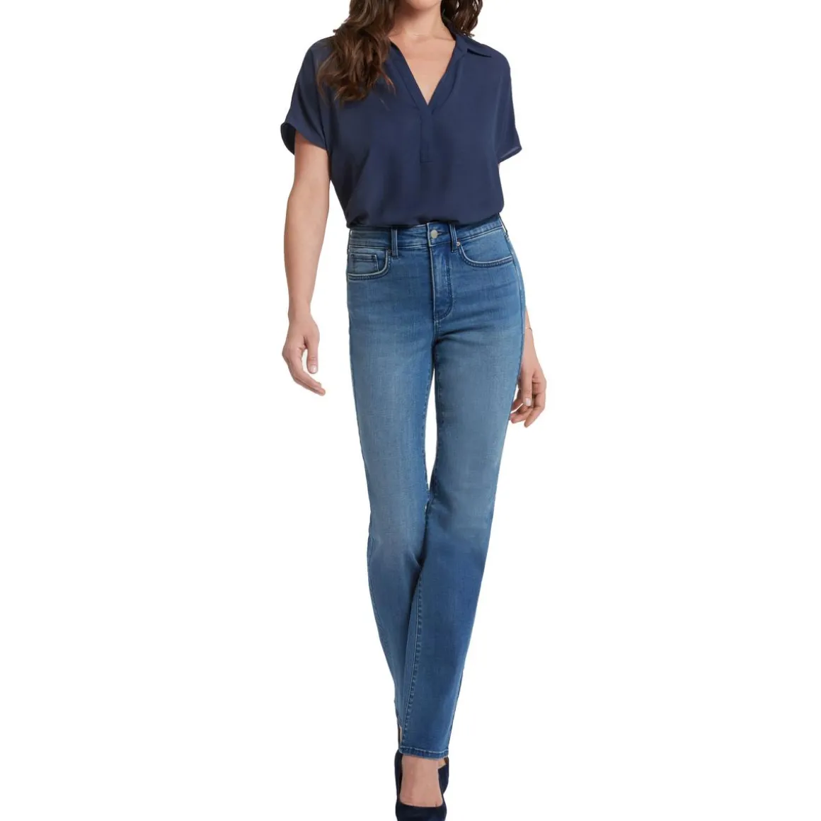 Marilyn Tummy Slimming Denim Straight Leg Jeans