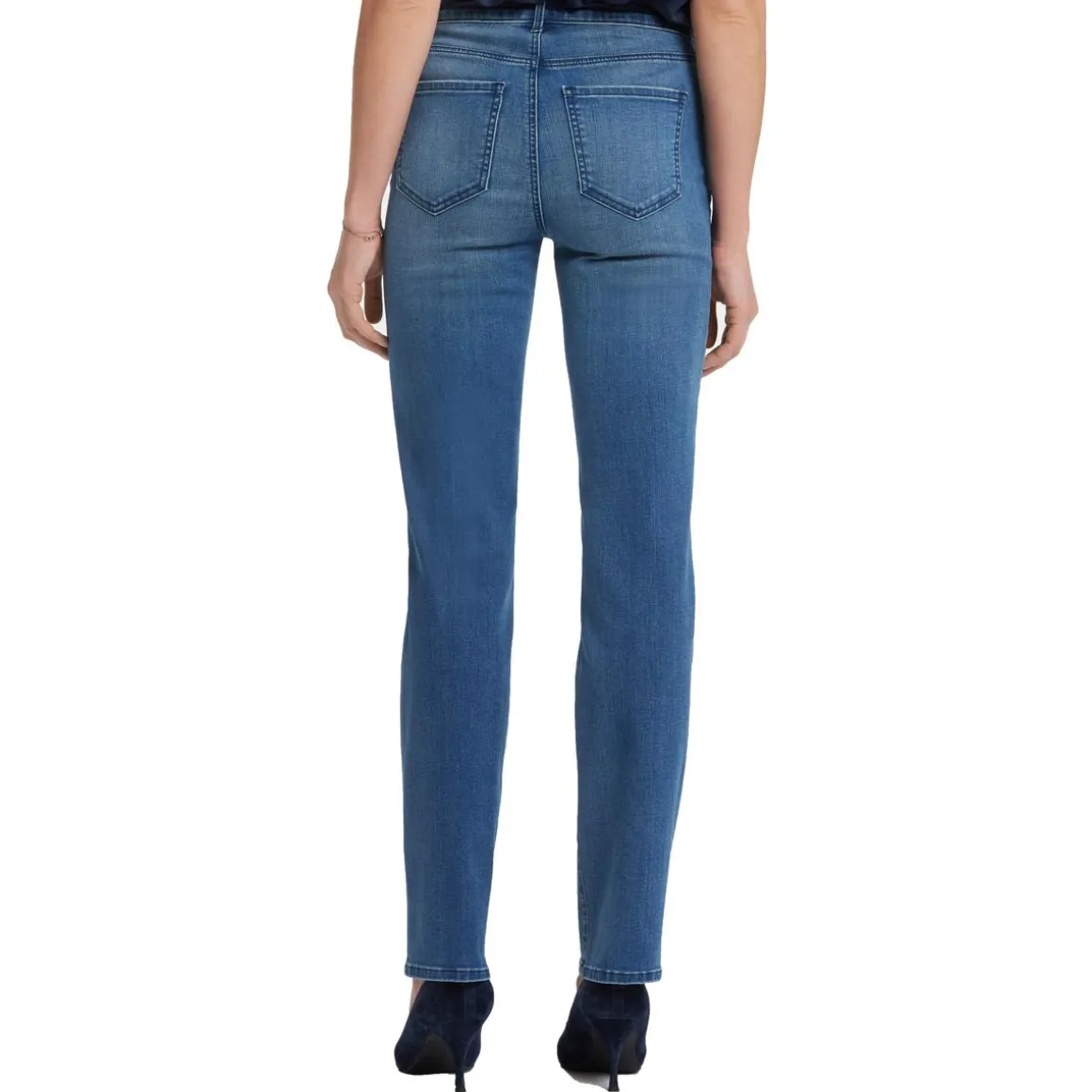 Marilyn Tummy Slimming Denim Straight Leg Jeans