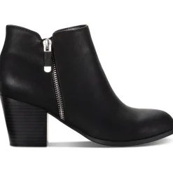 Marinaa Zip Up Slip On Ankle Boots