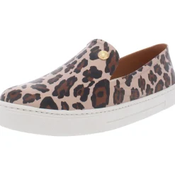 Marjetta Faux Leather Casual Slip On Sneakers