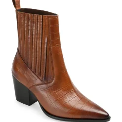 MARKKA Pointed toe Block heel Ankle Boots