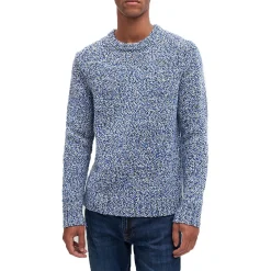 Marled Wool Pullover Sweater