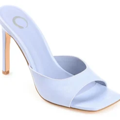 Marlowe Faux Leather Slip On Heels