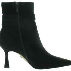 Marsella Embellished Faux Suede Booties