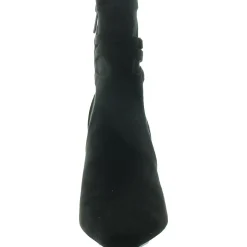 Marsella Embellished Faux Suede Booties