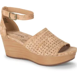 MARTA Wedge Ankle Strap Heels