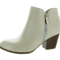 MASRINAA ZIP BOOTIE Faux Leather Embroidered Ankle Boots