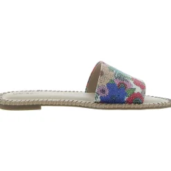Mavise Slip On Woven Slide Sandals