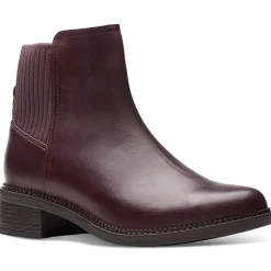 MAY PALM Faux Leather Zipper Ankle Boots