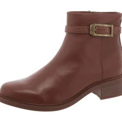 Maye Grace Zipper Block Heel Ankle Boots