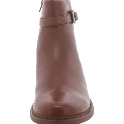 Maye Grace Zipper Block Heel Ankle Boots