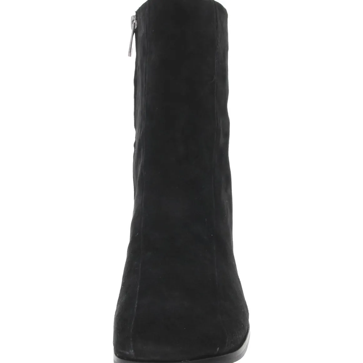 Mayla Suede Square Toe Ankle Boots